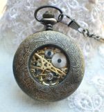 Sailboat Mechanical Pocket Watch - Image 5