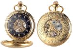 Gold Engraved Pocket Watch - Image 2