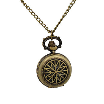 nautical-star-pocket-watch-necklace-2.jpg Nautical Star Pocket Watch Necklace - Image 1