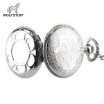 Silver Wolf Pocket Watch - Image 3