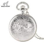 Silver Wolf Pocket Watch - Image 4