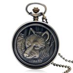 Steampunk Wolf Pocket Watch